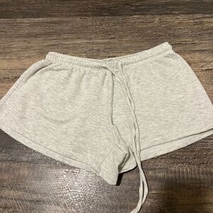 Women's Gray Casual Shorts